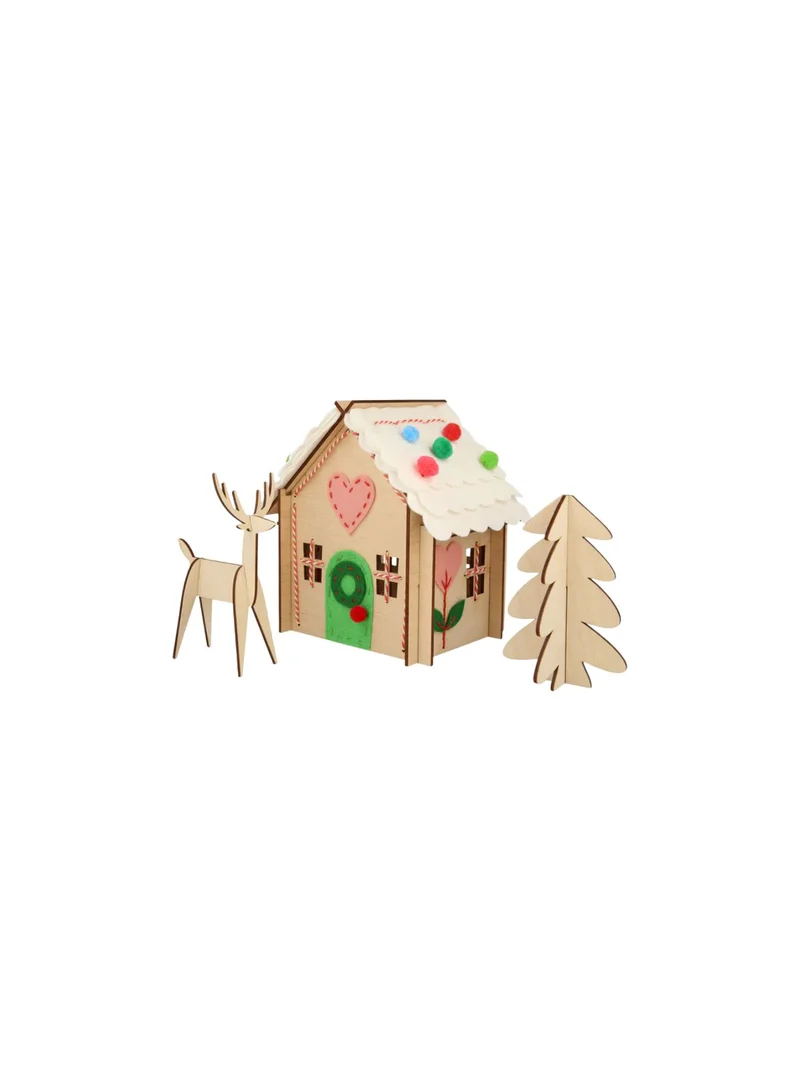 Meri Meri Wooden Gingerbread House Kit