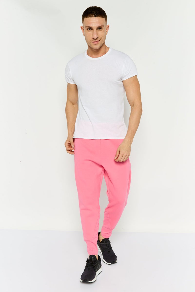 Adidas Men Sportswear Fit Outdoor Sweatpant, Pink - Image 3
