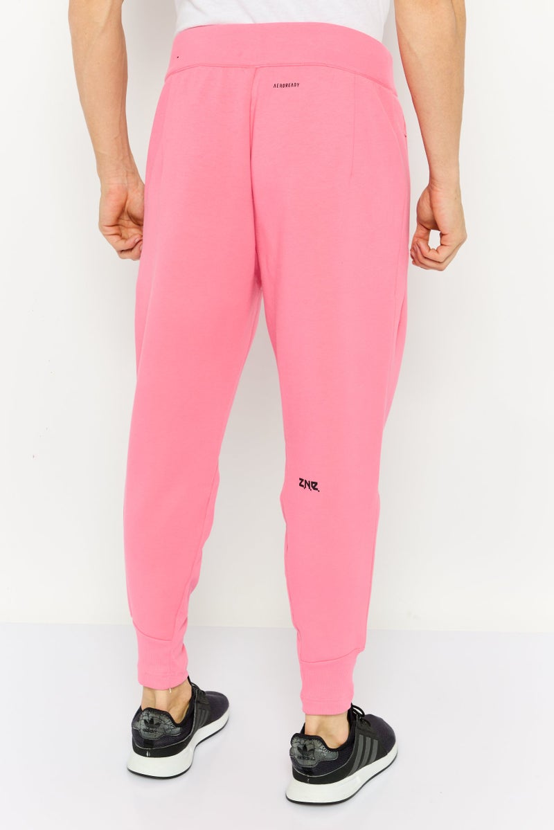 Adidas Men Sportswear Fit Outdoor Sweatpant, Pink - Image 4