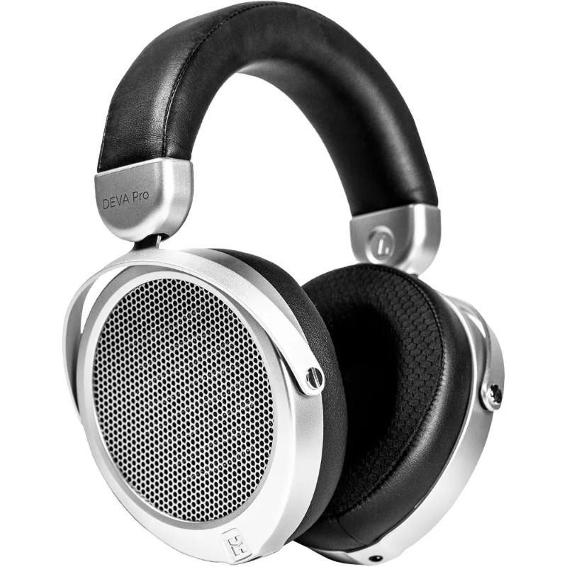Hifiman Deva Pro Over-Ear Planar Magnetic Open-Back Headphones with Bluetooth Dongle Receiver, Silver - Image 2