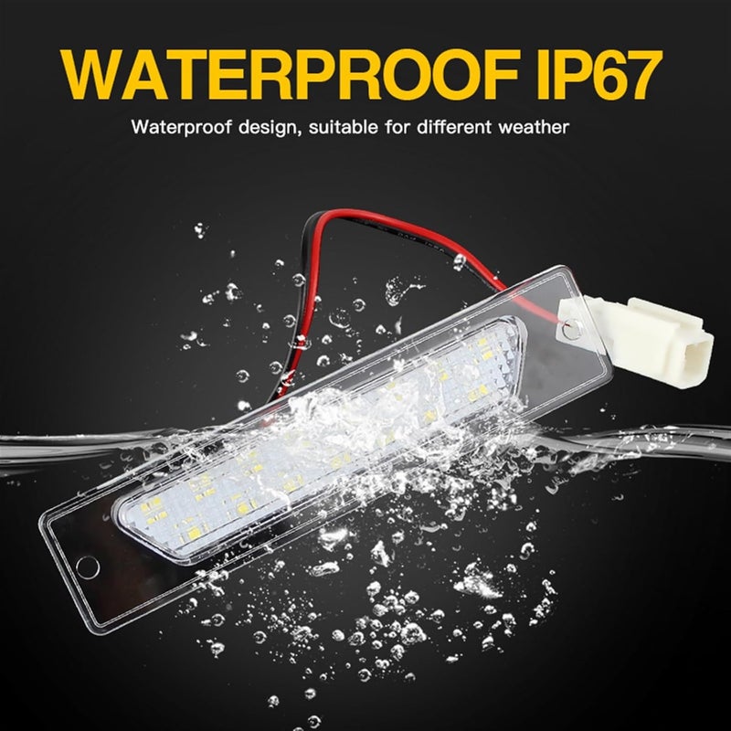 DEMULAX LED License Plate Light for Maserati Quattroporte - Image 3