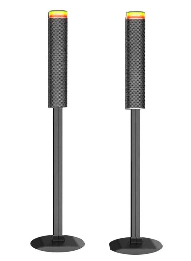 ماركة غير محددة - "مكبر صوت بار GAMMA TECH GT-8810 مع باس إضافي، LED متعدد الألوان، مدخل USB، SD، AUX، ومدخل بصري، مع جهاز تحكم عن بُعد، 120 واط" - Image 1