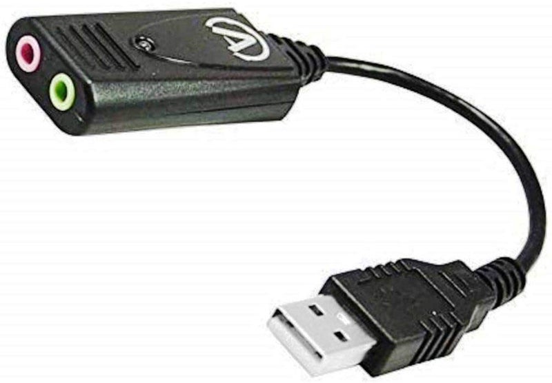 Andrea Electronics C1-1021450-1 Model USB-SA-1 High Fidelity External Digital Sound Card with Noise Reduction Technology - Image 1