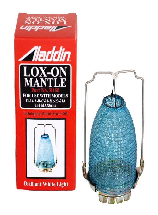 Aladdin R150 Lox-on Oil Lamp Mantle for Brighter and Cleaner Light - Image 1