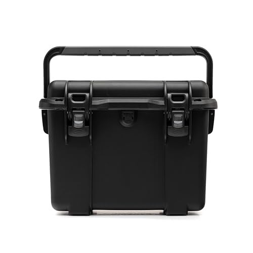 Nanuk T30 Top Loader Waterproof Hard Case with 2Pocket Lid Organizer and Padded Dividers Black