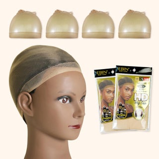 EBIN NEW YORK Wonder Lace Bond HD Wig Cap 4 Pieces Nude Nylon Wig Cap for lace front wig | Anti Slip Wig Accessories with Durable feature and Comfortable Fit - pzsku/ZC4CB78D3E6B9971D86CFZ/45/_/1744137194/1afec18a-75b2-4f8c-a2e9-590f062e0386