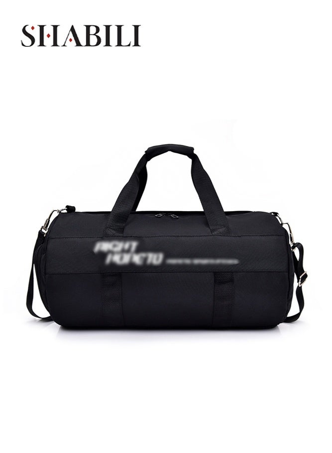 SHABILI Men Gym Sacks and Duffle Bag, Boys Polyester Sports Bag Tourist Bag with Independent Shoe Compartment, Travel Fitness Duffel Organizer Backpack for Outdoor Daily Use Training Camping Hiking Youth - Image 1