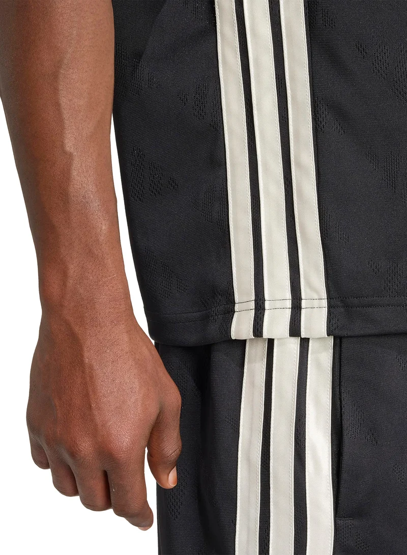 adidas تيشيرت بولو جاكار من الاستاد