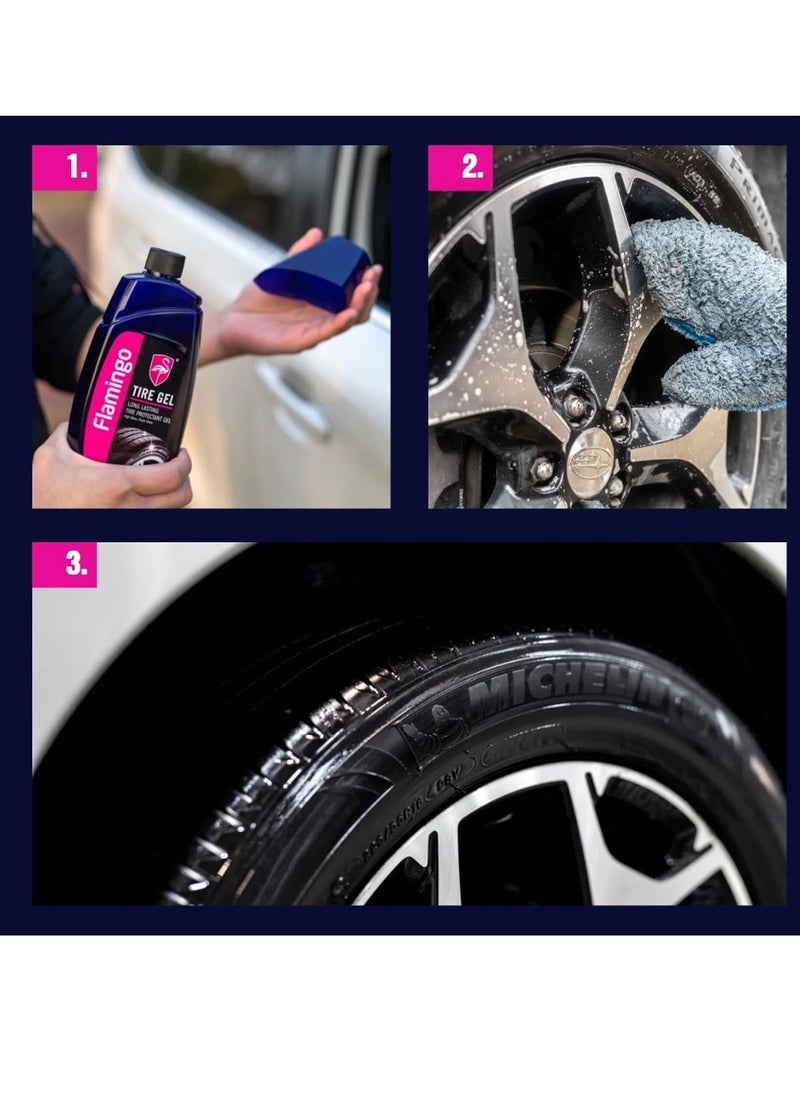 Flamingo Tire Gel Long Lasting Tire Protectant Gel 500 ML - pzsku/ZC4CB9D2184B6C4ACC783Z/45/_/1658163515/681628ec-17ab-44a9-9a80-c9b8a850061b