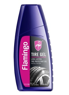 FLAMINGO Flamingo Tire Gel Long Lasting Tire Protectant Gel 500 ML  - Image 2