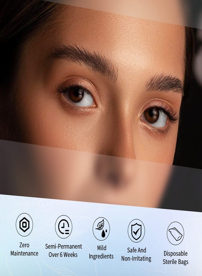 Libeauty Brow Lamination Kit & Lash Lift Kit, 20 Pcs Sachets Individual Packets, Eyelash Perm Solution with Mild Formula - Easy to Use - Image 5