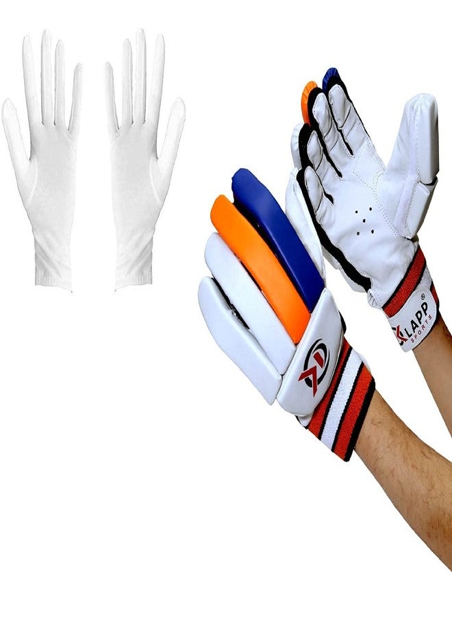 Klapp Batting Gloves with Inner Gloves for Better Support and Comfort (Size-Men) - Image 2