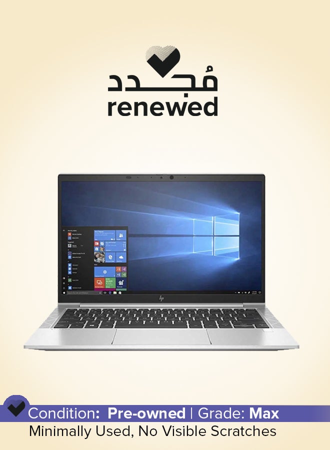 HP تم تجديده - كمبيوتر محمول EliteBook 830 G7 بشاشة مقاس 13.3 بوصة ومعالج Core i5-10210U وذاكرة وصول عشوائي DDR4 سعة 8 جيجابايت ومحرك أقراص SSD سعة 256 جيجابايت وبطاقة رسومات Intel UHD Premium وWindows 10 Pro - Image 1