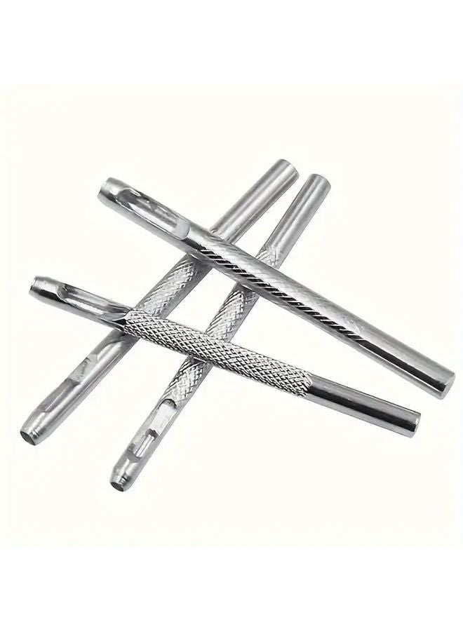 4Pcs Metal Hollow Drill Tool Set 2 5 3 0 3 5 4 0mm For Belts And Crafts - Image 1