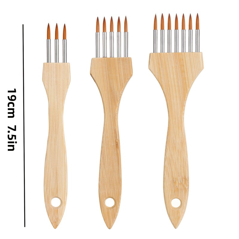 Universal Special Brush Plate Model 3 Hole Flat Head Great Gift Empowering Artists With Unique Creativity - Image 2