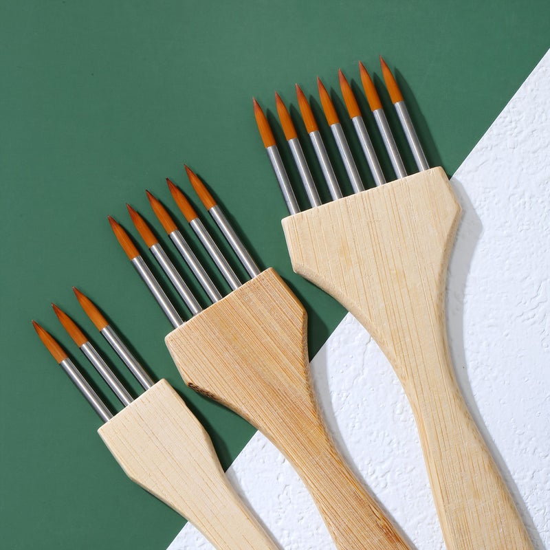 Universal Special Brush Plate Model 3 Hole Flat Head Great Gift Empowering Artists With Unique Creativity - Image 4