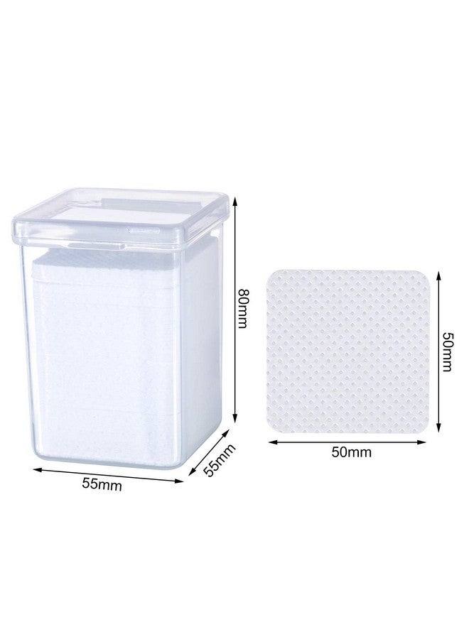 Maitys 400 Pieces Nail Art Polish Wipes Eyelash Glue Cleaner Glue Wiping Cloth Non-woven Fabric Wipes Removal Tool for Eyelash Extension Glue and Nail Polish Bottle - Image 3