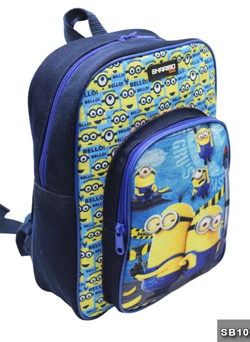 Gharibo Bags School backpack Size 13 Minions  - Image 2