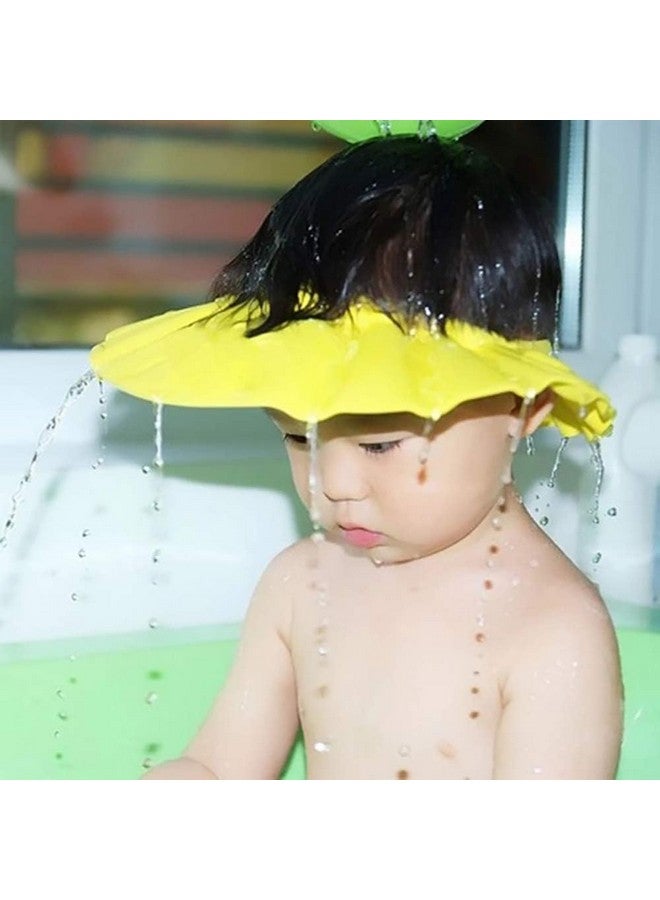 ATETO Shampoo Hat For Baby Shower | Protection Cap For Baby Shower | Baby Bath Shower Cap | Bathing Baby Shower Hair Wash Cap For Children | Baby Bath Cap Shower Protection For Eyes And Ear - Image 3