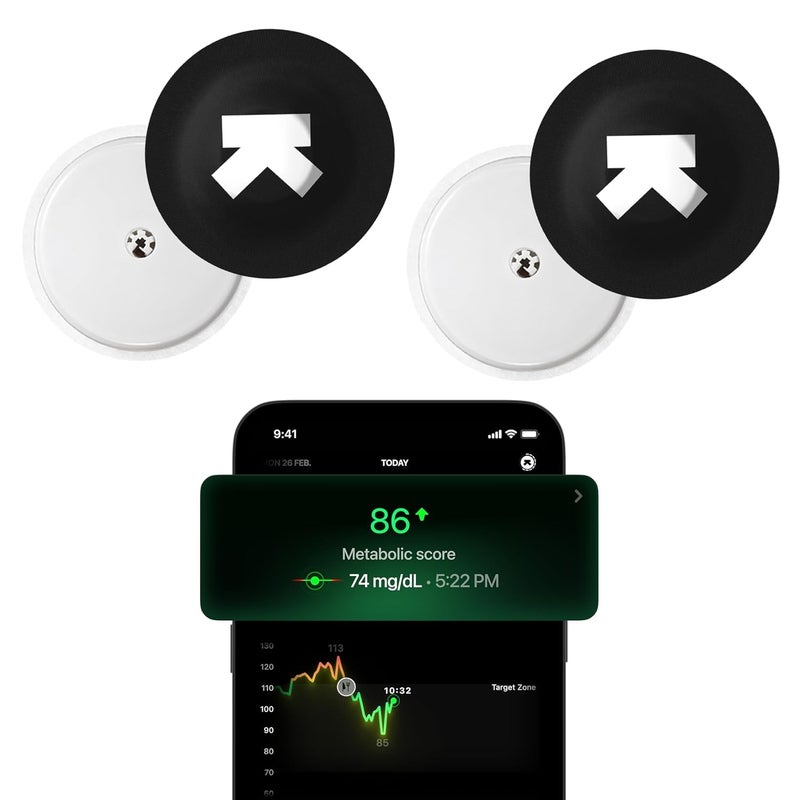 ULTRAHUMAN M1 | Smart Glucose Monitoring via App | Hasle-free Bluetooth Connectivity | Enhance your lifestyle, optimise your diet and fuel your workouts | 24/7 Glucose Monitoring (2 Sensors) - Image 1