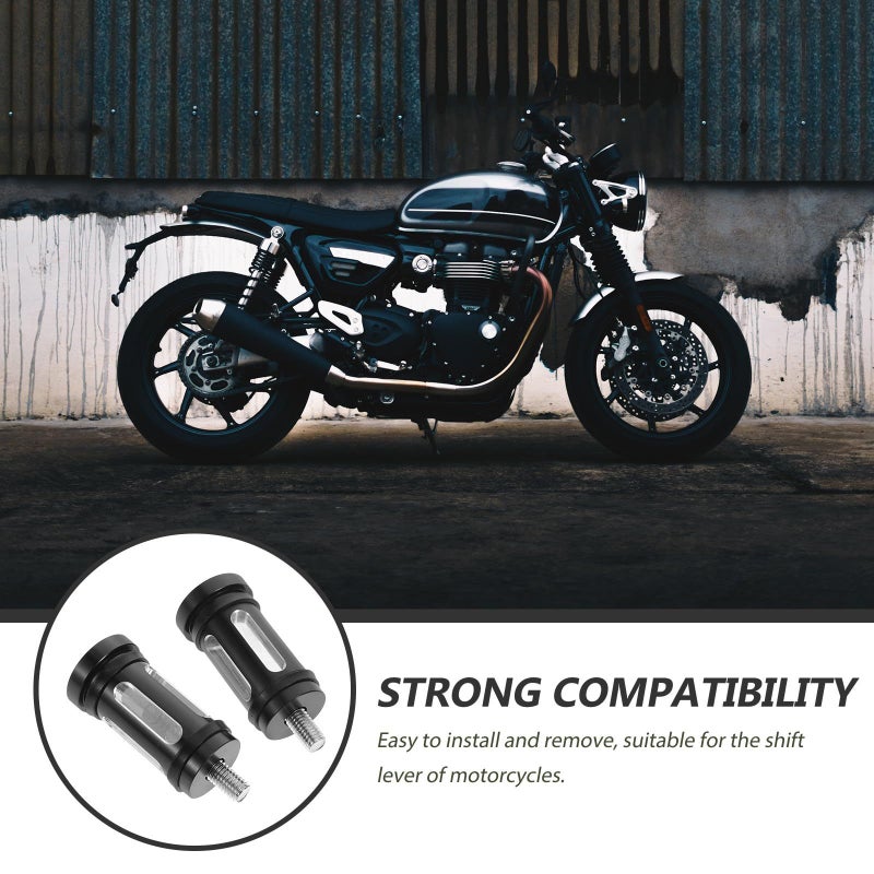 2Pcs CNC Billet Motorcycle Shifter Lever Set Compatible With Sportster 883 1200 - Image 4