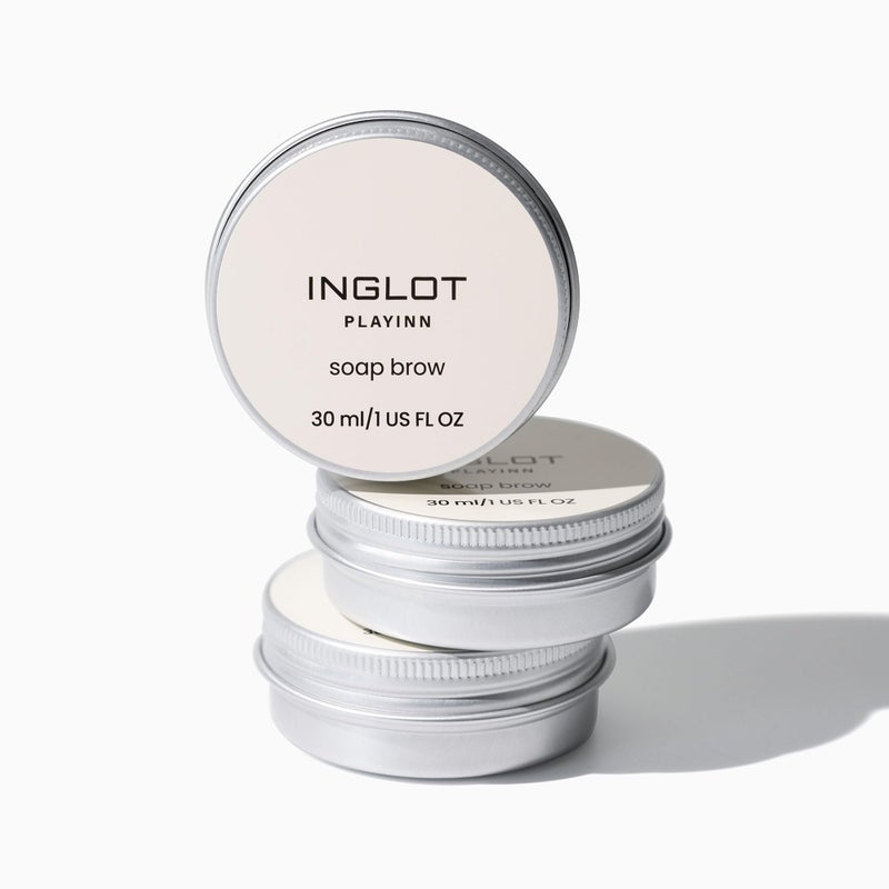Inglot إنجلوت صابون تحديد الحواجب الشفاف - Image 4