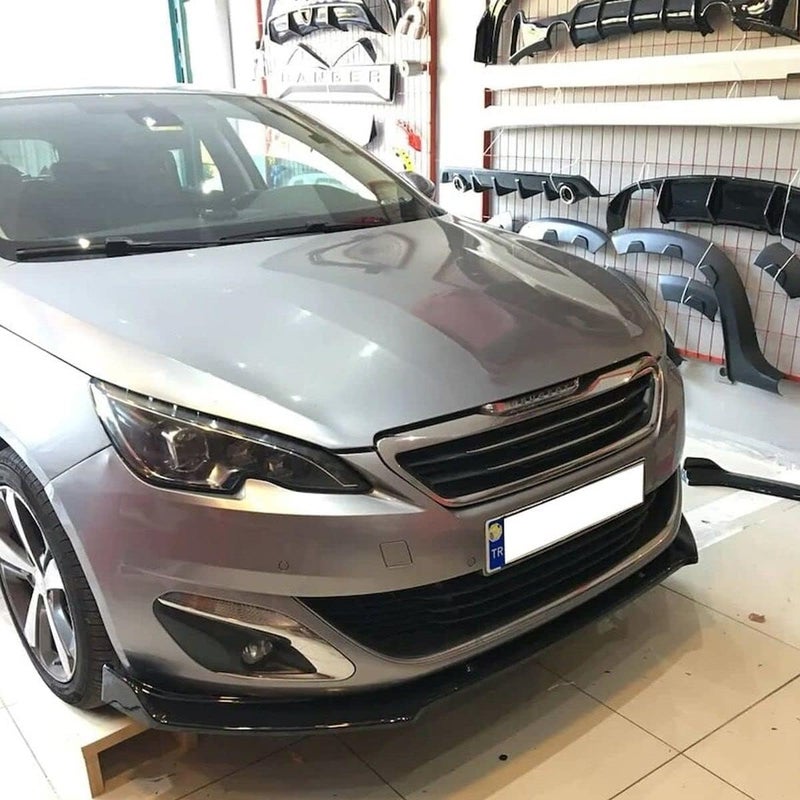 Wivplex Front Bumper Lip Body Kit Spoiler for Peugeot 208-308 - Image 5