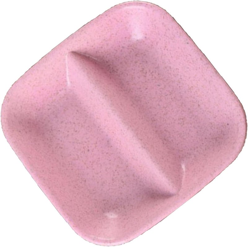 klarako Divided Dipping Bowl Wheat Straw, Convenient and Practical Dip Sauce Dish for Home Kitchen, Multifunctional Use (Pink) - Image 5