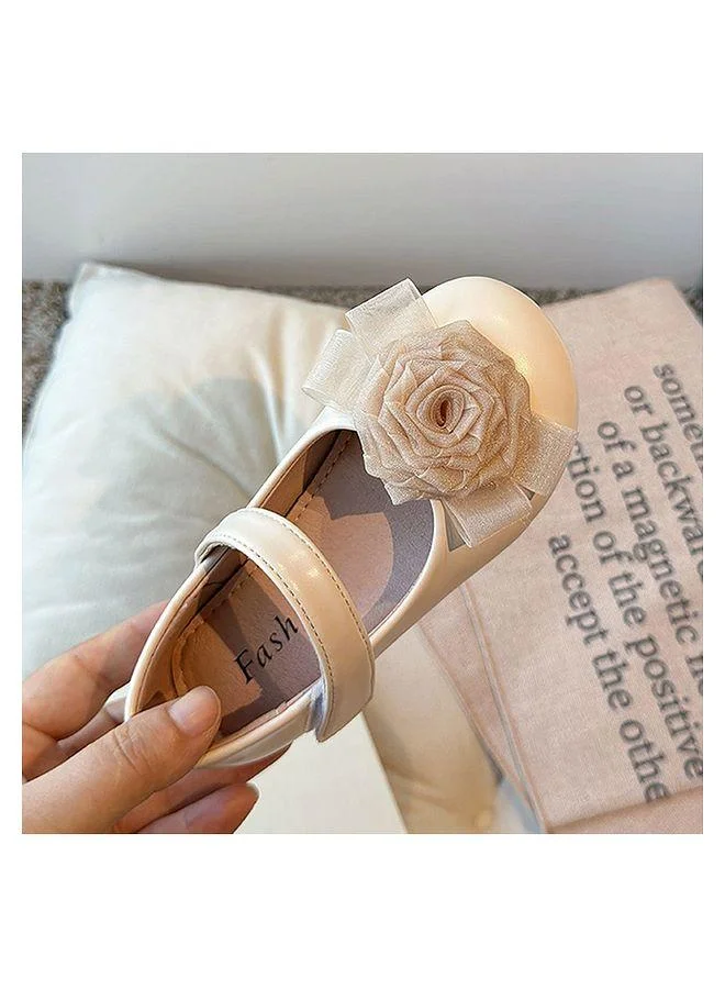 Mark & Mia Mark & Mia Floral Applique Party Shoes - Beige