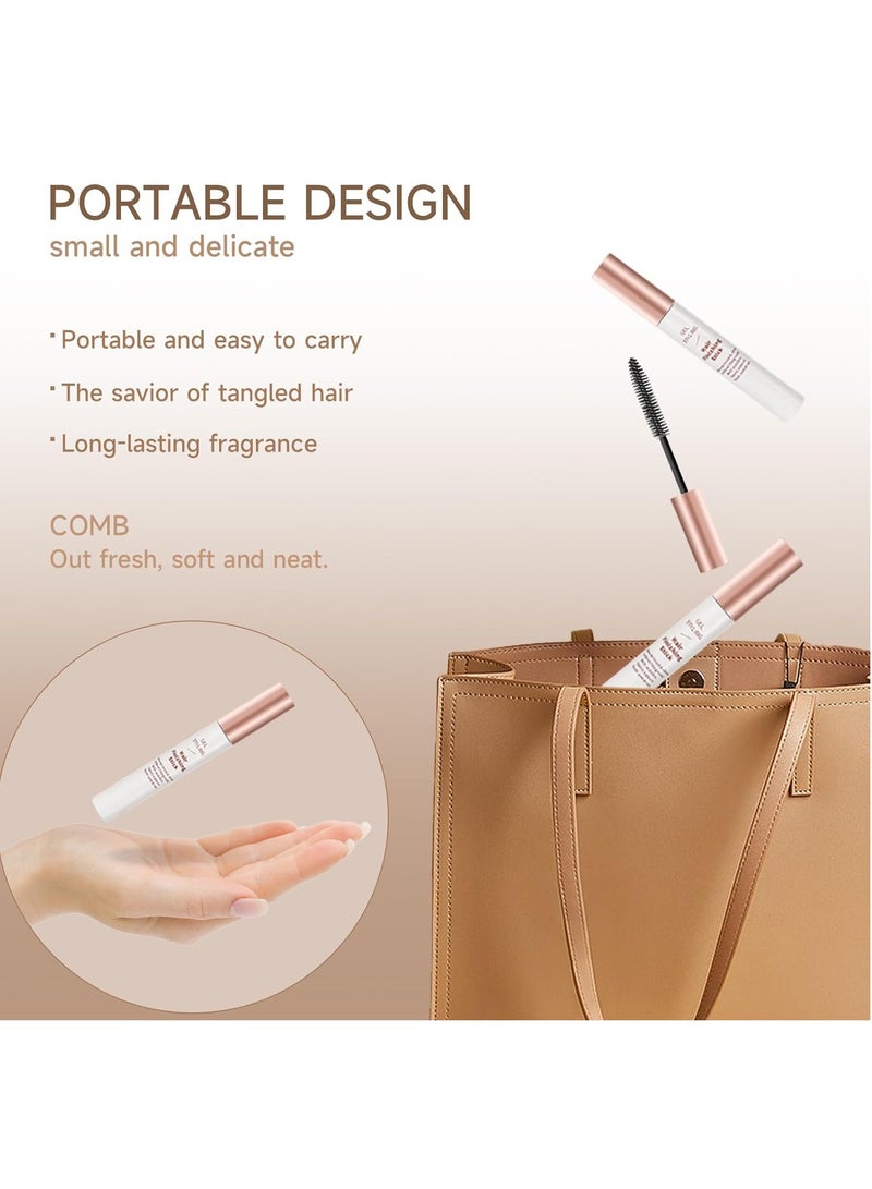 SYOSI Broken Small Hair Finishing Stick Hair Smoothing Cream Loose Hair Quick Styling Non-Greasy Non-Sticky Bangs Styling Gel for Frizz Control & Fixing Stereotypes Hair Mascara for All Hair Types - Image 4