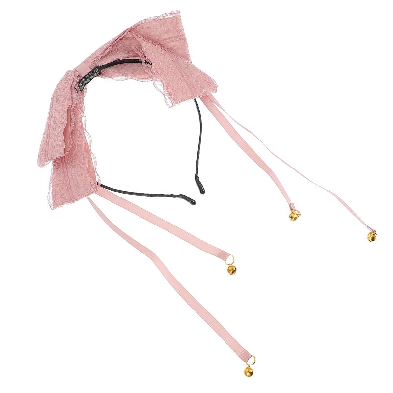 2pcs Lace Headband Ribbon Tassel Hairband Costumes Accessory for Women Girls - Image 4