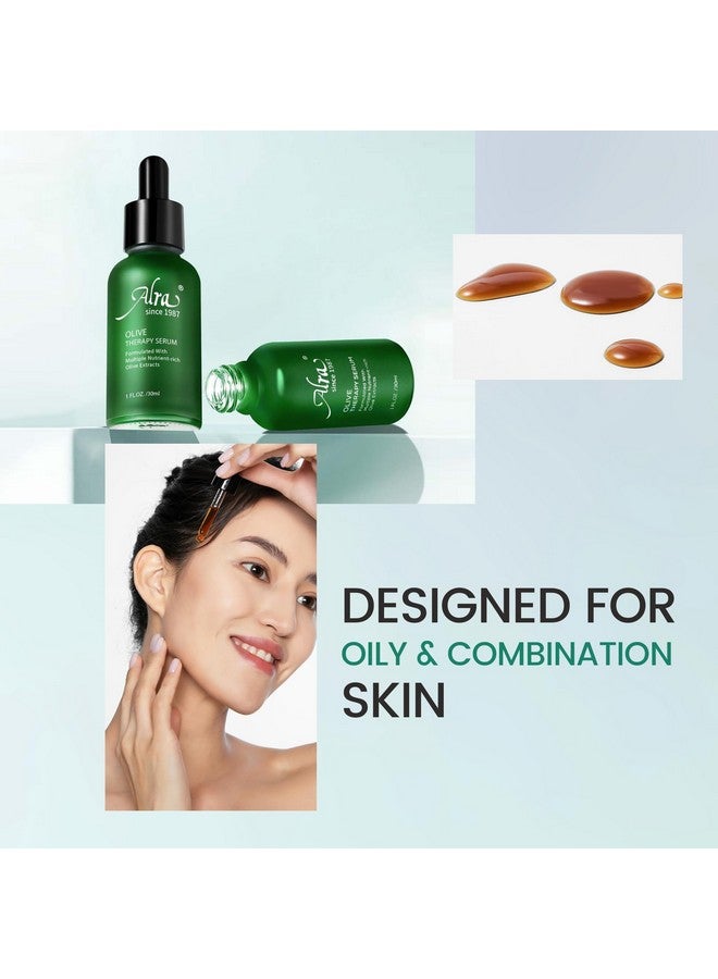 Alra Olive Therapy Serum for Face, Acne Treatment for Face with 22% Olive Extracts, Face Serum Reduces Redness & Acne, Rapidly Clear Breakout for Teens Adults, fit Oily & Acne-Prone Skin, 0.5 oz/15ml - Image 5