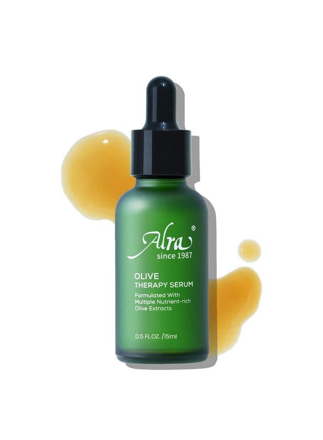 Alra Olive Therapy Serum for Face, Acne Treatment for Face with 22% Olive Extracts, Face Serum Reduces Redness & Acne, Rapidly Clear Breakout for Teens Adults, fit Oily & Acne-Prone Skin, 0.5 oz/15ml - Image 1