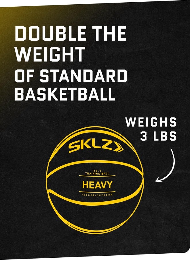 SKLZ Basketball Heavy Weight Control Ball Regulation Size Weighted Training Basketball - Image 5