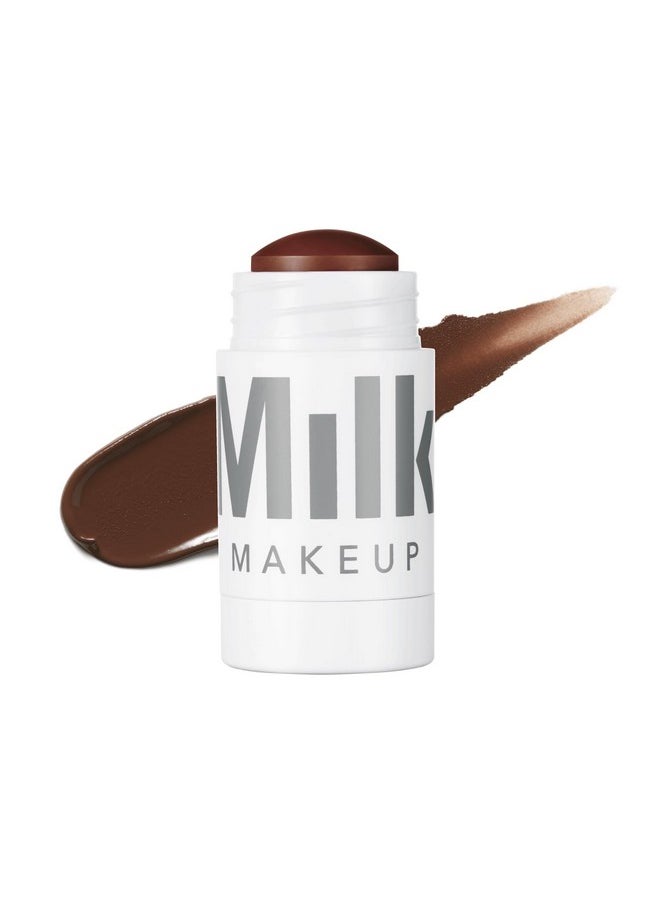 MILK MAKEUP برونزر مطفي (برونزي غامق) 0.19 أونصة عصا برونزر كريمية قابلة للبناء والدمج بلمسة نهائية غير لامعة 1000+ تمريرة لكل عصا نباتي خالٍ من القسوة  - Image 1