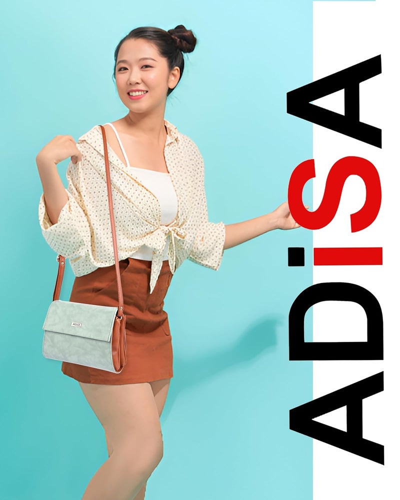 ADISA حقيبة كتف مزدوجة للنساء والفتيات (SL5158) - Image 5