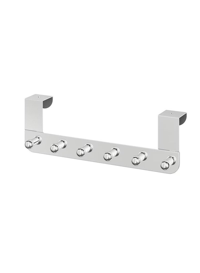 Hanger for door, chrome effect - Image 1