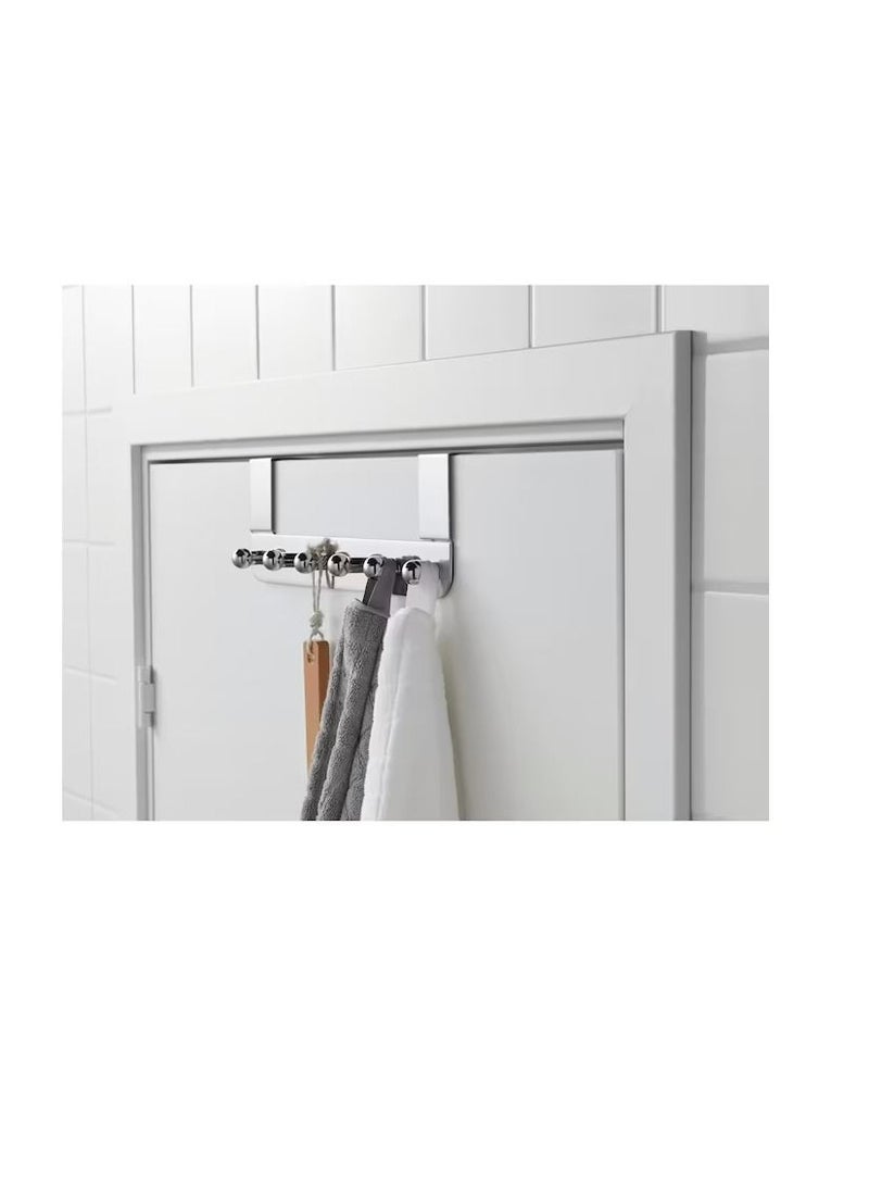 Hanger for door, chrome effect - Image 2