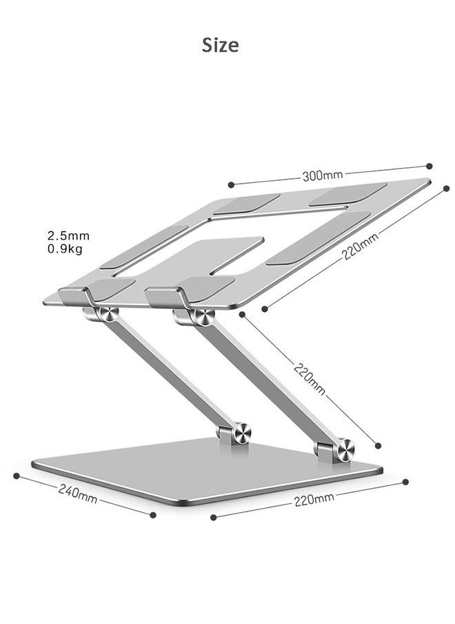 Arabest - Adjustable Laptop Stand Foldable Computer Holder with Heat-Vent - Image 1