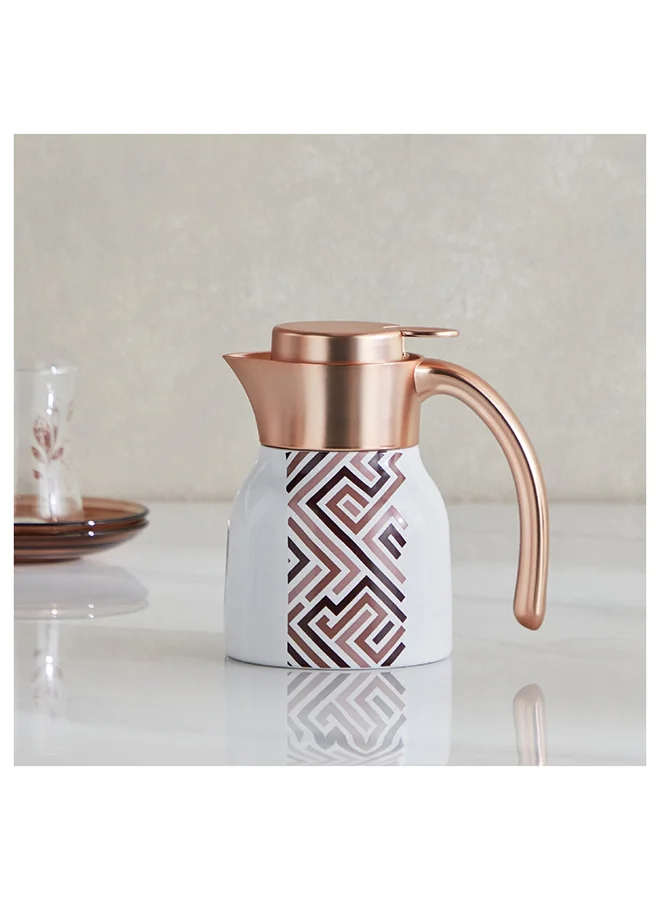 Home Box Ridge Geo Stainless Steel Vacuum Flask 600 ml