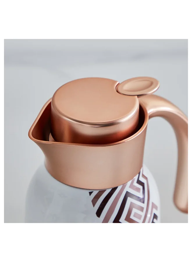 Home Box Ridge Geo Stainless Steel Vacuum Flask 600 ml