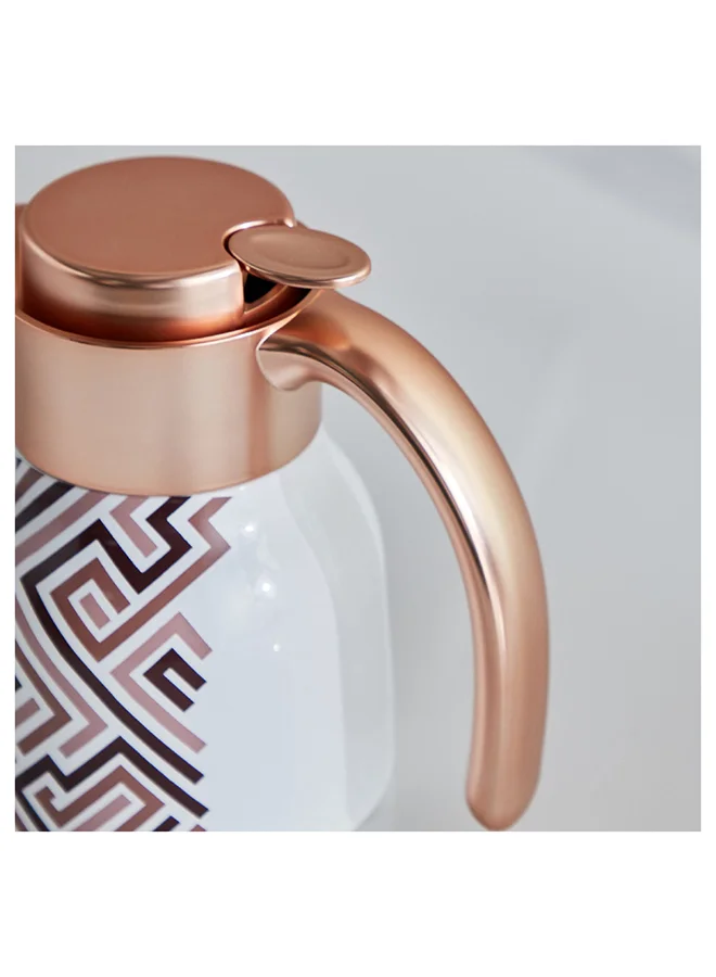 Home Box Ridge Geo Stainless Steel Vacuum Flask 600 ml