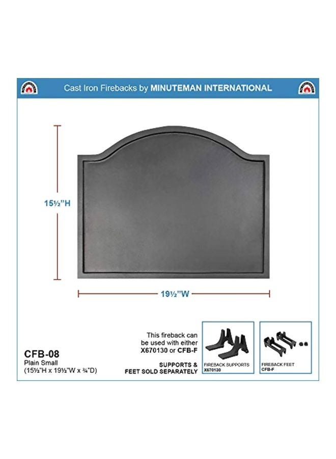 مينيوتمان انترناشيونال قبعة فاير باك من الحديد الزهر بنمط سادة . - Image 2