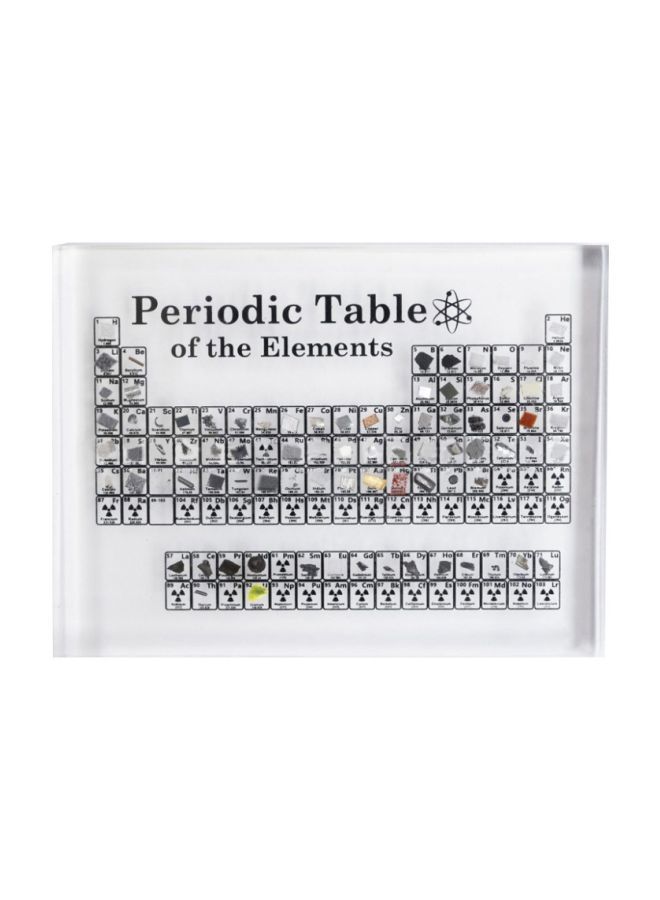 NIBEMINENT Periodic Table Of The Element White/Black - Image 1
