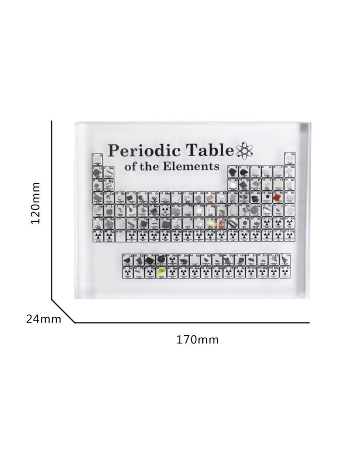 NIBEMINENT Periodic Table Of The Element White/Black - Image 3