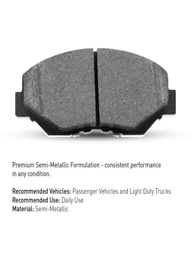 R1 Concepts Front R1 concepts Semi-Metallic Series Brake Pads 2311-0822-00 - Image 2