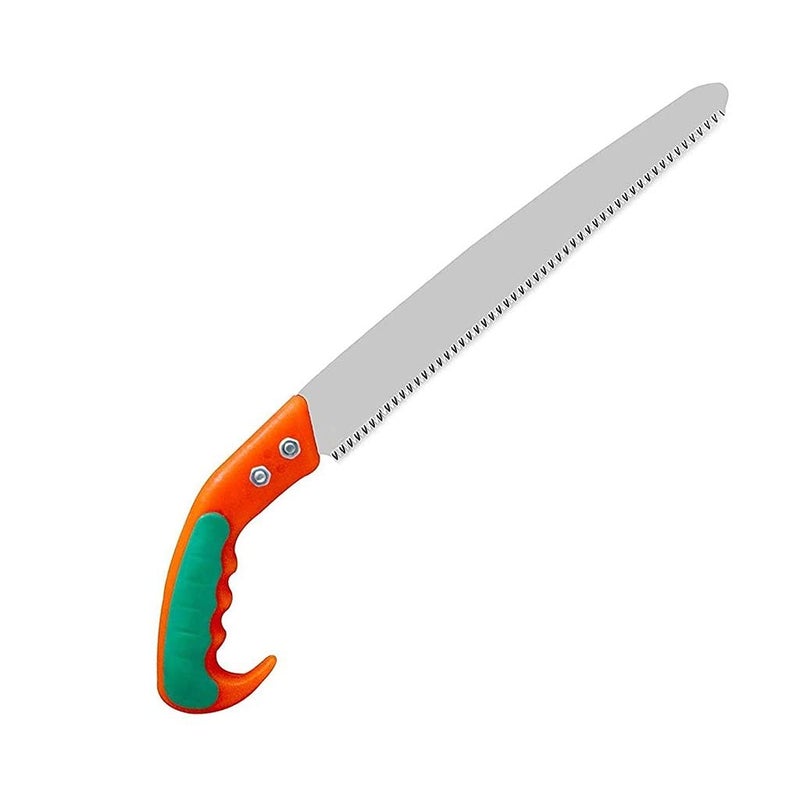 Garth Garden Pruning Saw 270mm – Carbon Steel Tree Pruner with Pole Slot, Lightweight Hand Tool for Branch Cutting, Durable Sharp Blades for Gardening, Wood Cutting, and Heavy-Duty Shearing (Set of 1) - Image 1