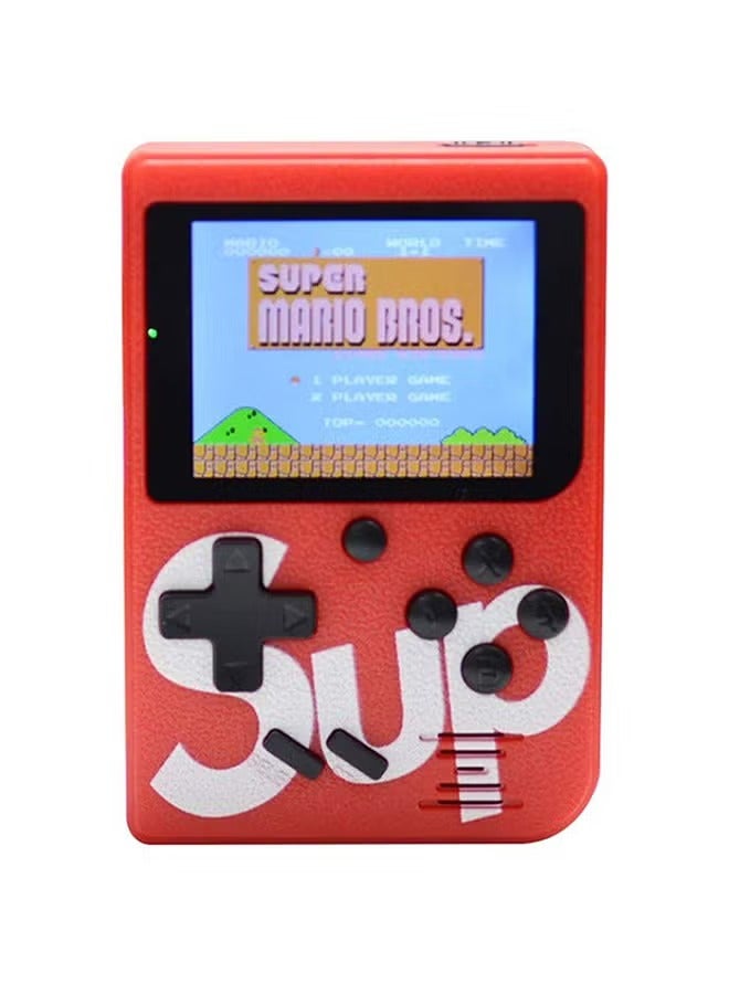 SUP KIDS GAME | 400 IN 1 | HANDHELD GAMING CONSOLE : PORTABLE RETRO GAME PLAYER | RED - Image 2