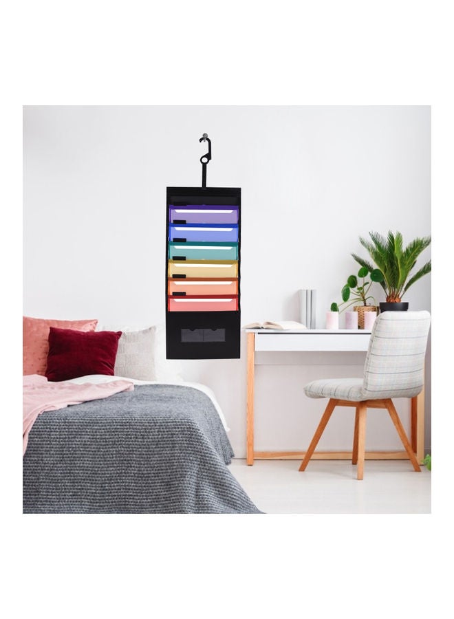 نيبمينينت حافظة ملفات قابلة للتعليق مكونة من 6 جيوب متعدد الألوان - Image 2