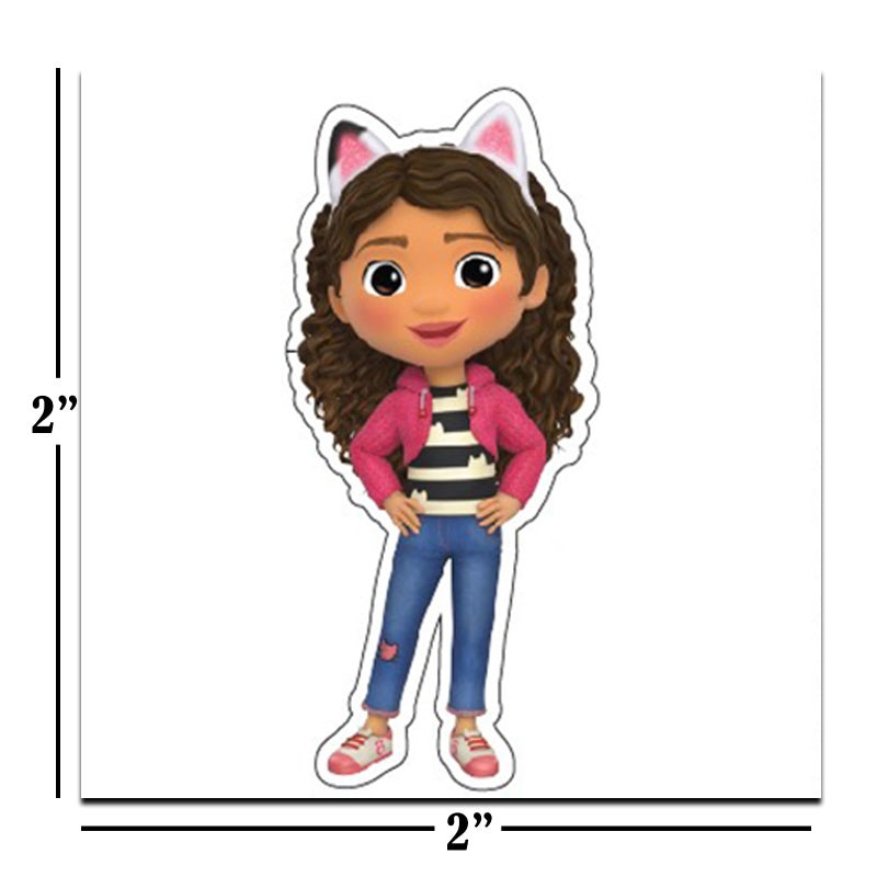 DreamWorks Gabby's Dollhouse Tattoos Party Favors Bundle ~ 72 Perforated Individual 2" x 2" Gabby's Dollhouse Temporary Tattoos for Kids Boys Girls (Gabby's Dollhouse Party Supplies) - Image 2